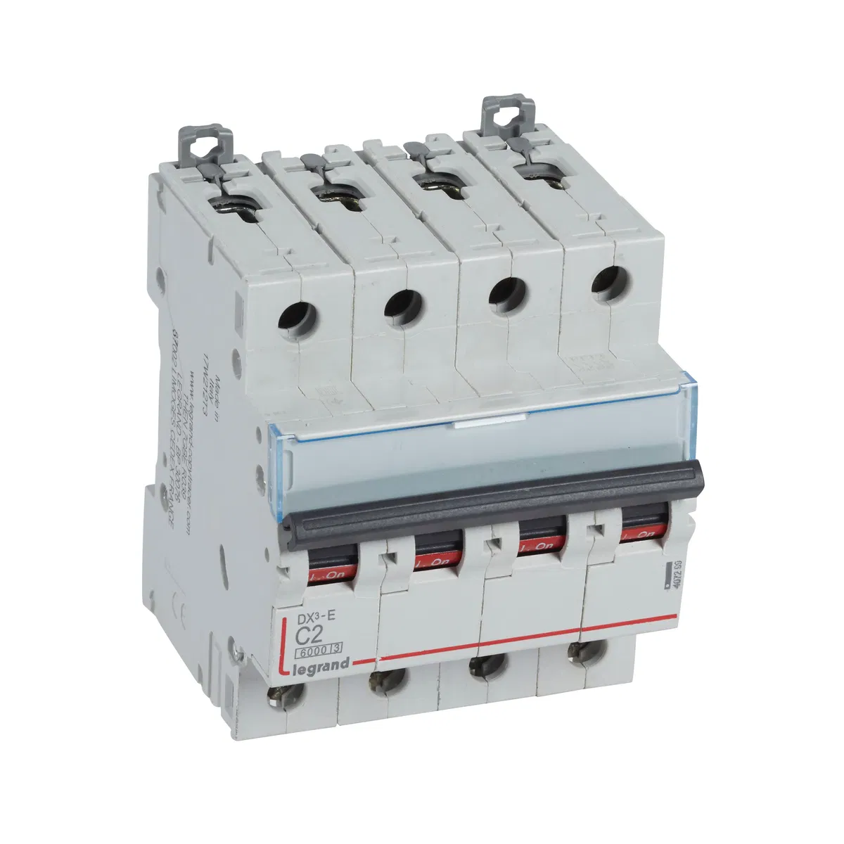 Авт.выкл.DX3-E C2 4П 6000/6kA 407299 Legrand