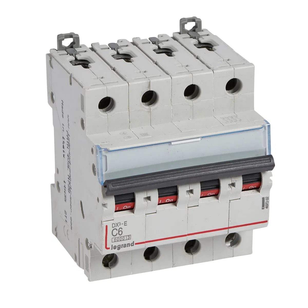 Авт.выкл.DX3-E C6 4П 6000/6kA LEGRAND 407302