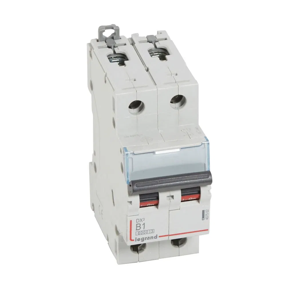 Авт.выкл.DX3 2П B1A 6000/10kA 407502 Legrand
