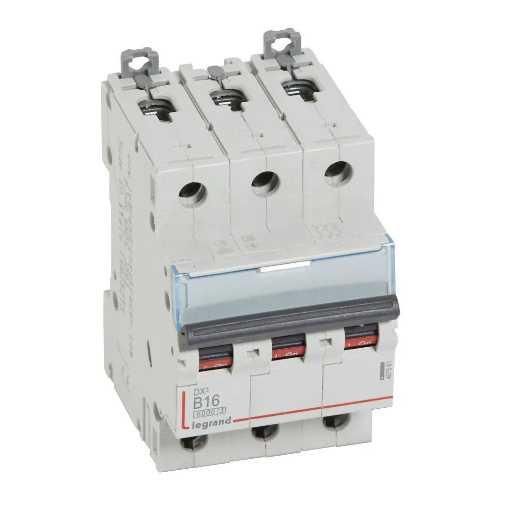 Авт.выкл.DX3 3П B16A 6000/10kA LEGRAND 407561