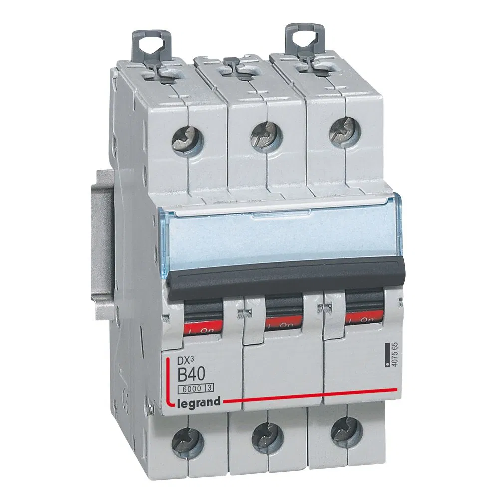 Авт.выкл.DX3 3П B40A 6000/10kA LEGRAND 407565