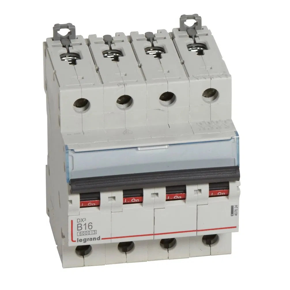 Авт.выкл.DX3 4П B16A 6000/10kA LEGRAND 407624