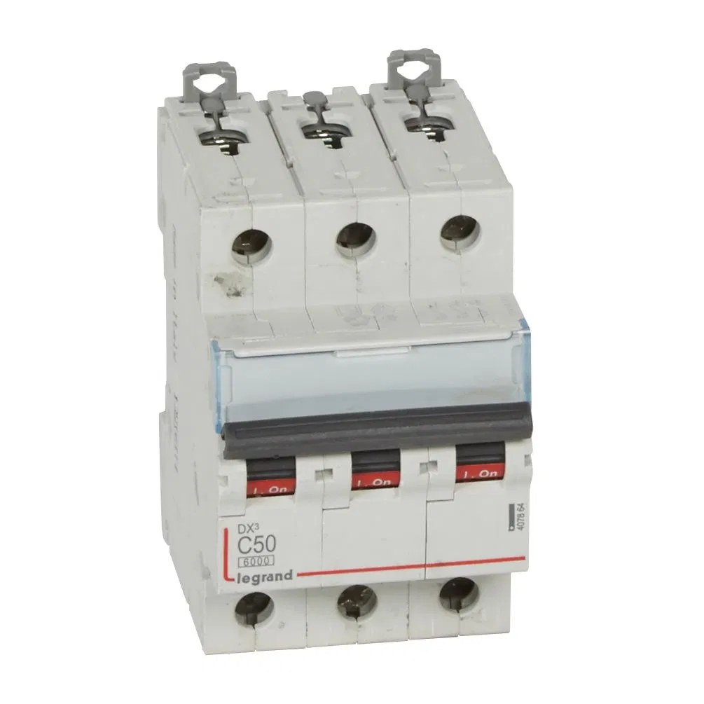 Авт.выкл.DX3 3П С50A 6000/10kA 407864 Legrand