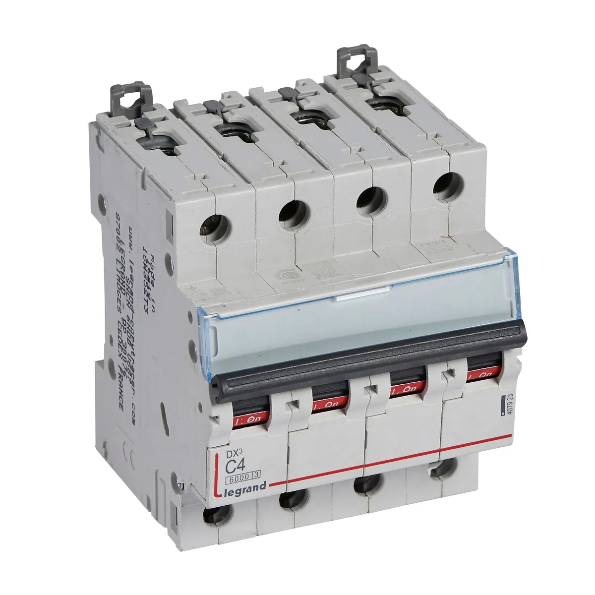 Авт.выкл.DX3 4П С4A 6000/10kA 407923 Legrand