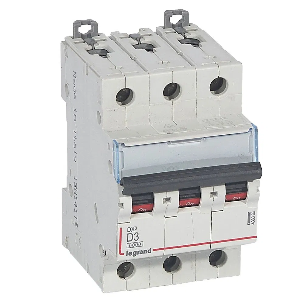 Авт.выкл.DX3 3П D3A 6000/10kA 408083 Legrand
