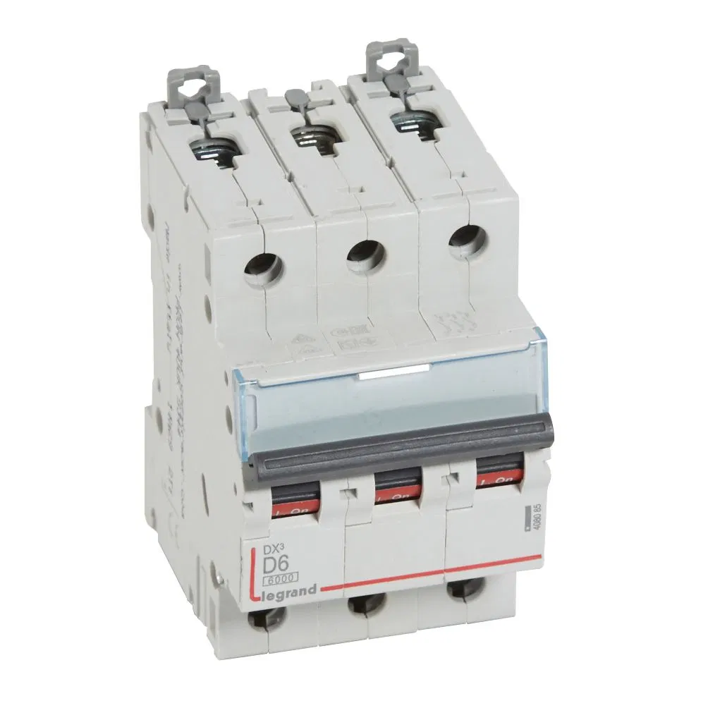 Авт.выкл.DX3 3П D6A 6000/10kA 408085 Legrand