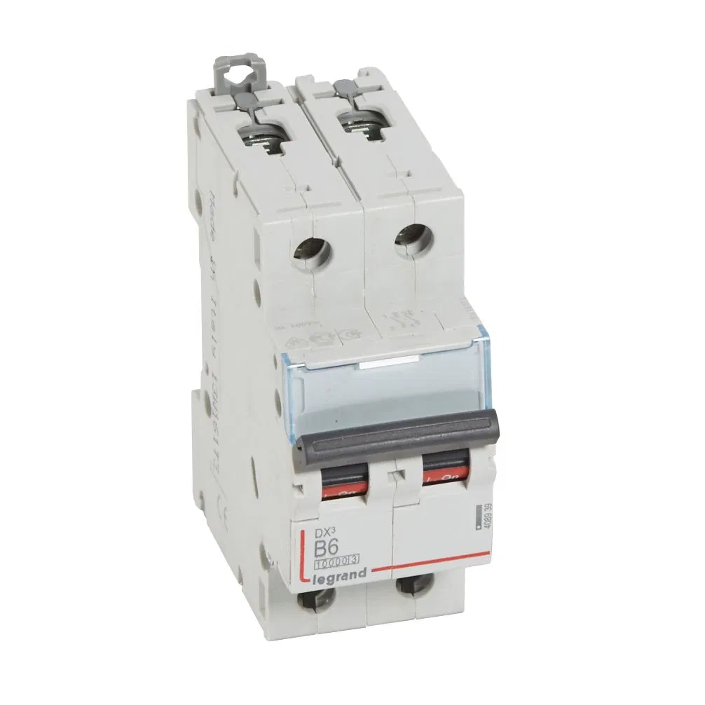Авт.выкл.DX3 2П B6A 10kA/16kA LEGRAND 408939