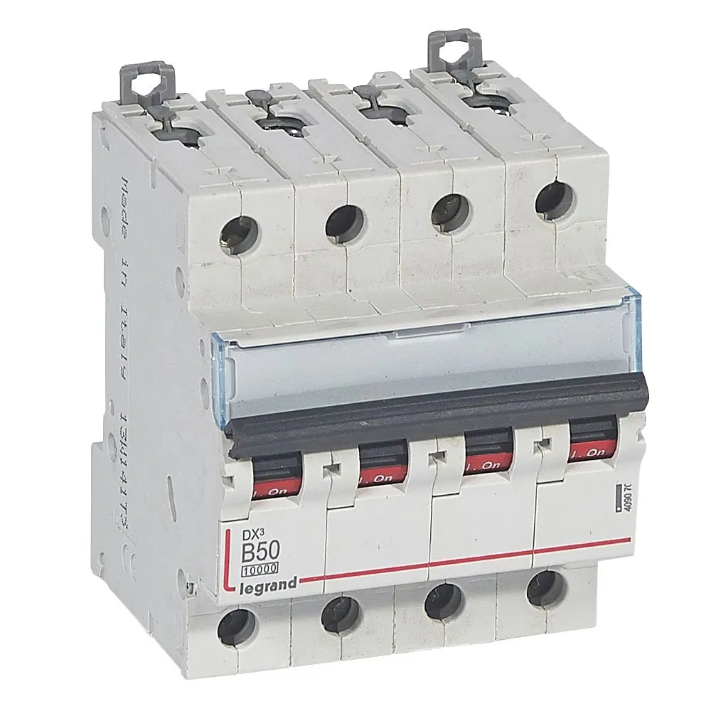 Авт.выкл.DX3 4П B50A 10kA/16kA LEGRAND 409070