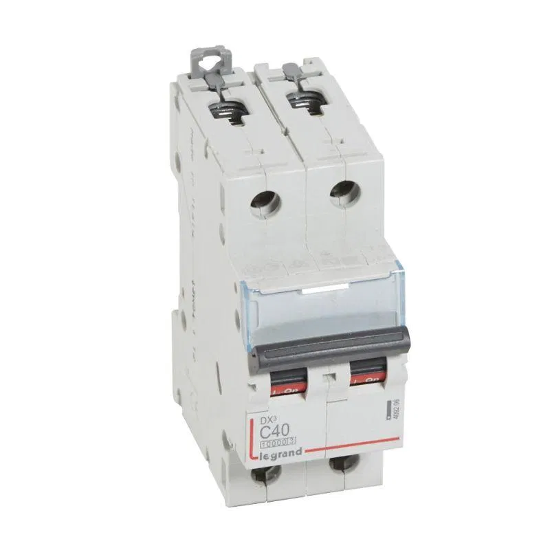Modular automatic circuit breaker 2p C 40A 16kA DX3 10000 2mod. 230/400V Leg 409206 Legrand