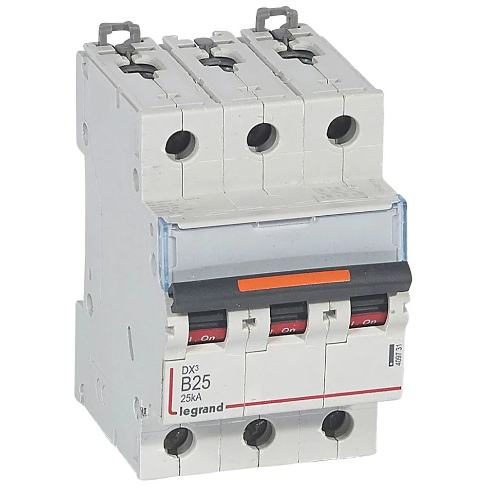 Авт.выкл.DX3 B25 3П 25kA 409731 Legrand