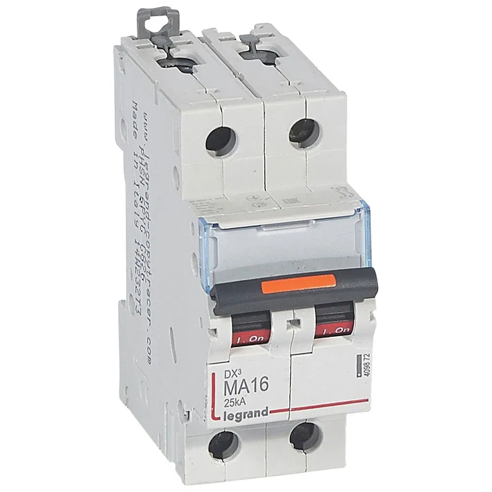 Авт.выкл.DX3 2П MA16A 25кА LEGRAND 409872