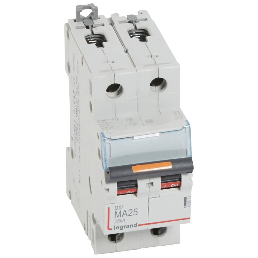 Авт.выкл.DX3 2П MA25A 25кА LEGRAND 409873