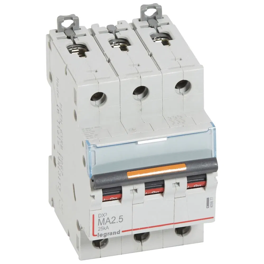 Авт.выкл.DX3 3П MA2,5A 25кА 409877 Legrand