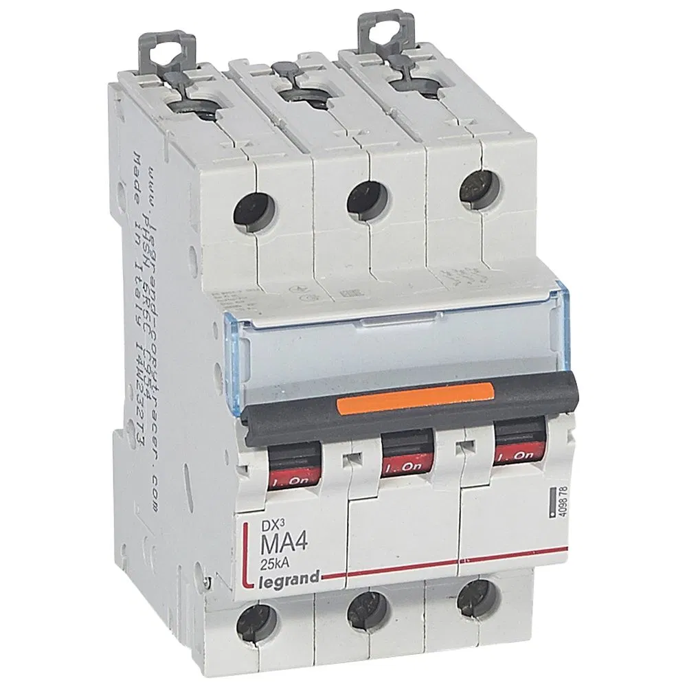 Авт.выкл.DX3 3П MA4A 25кА 409878 Legrand