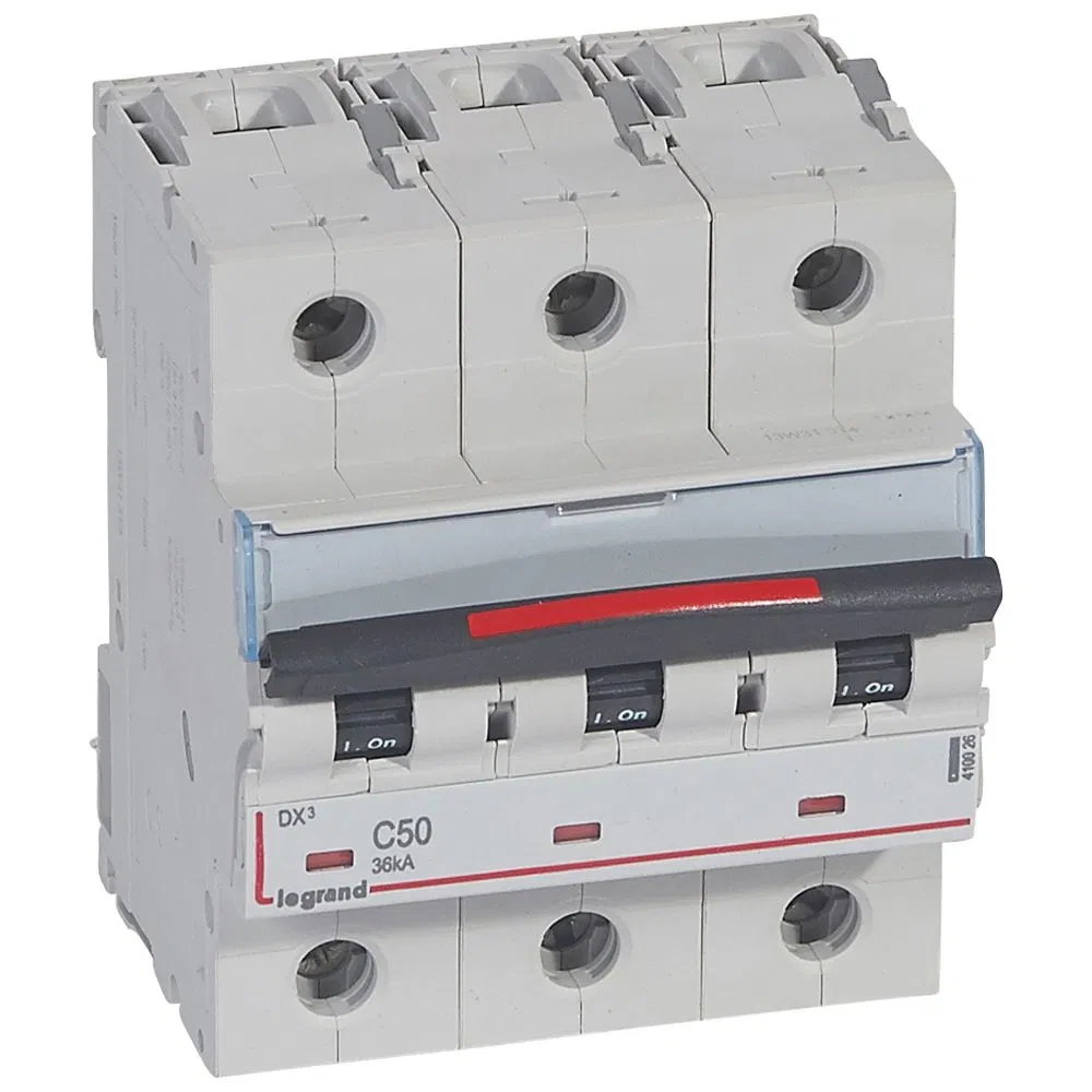 Авт.Выкл.DX3 3П C50A 36кА LEGRAND 410026