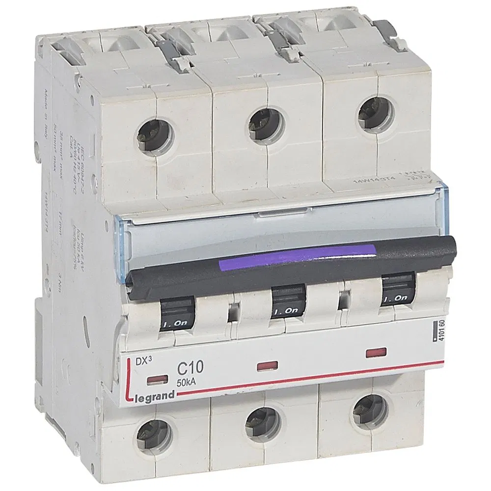 DX3 авт.выкл. 50кА 10А 3п C 410160 Legrand
