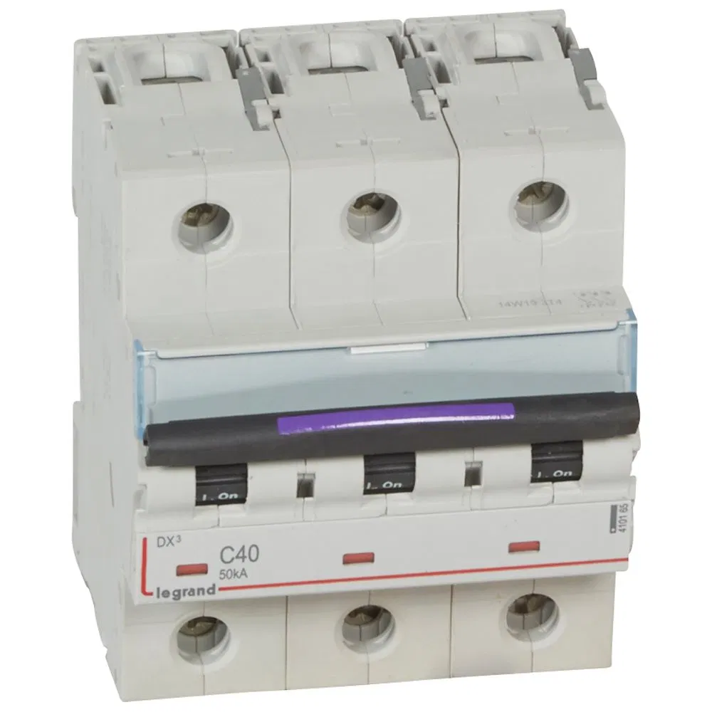 DX3 авт.выкл. 50кА 40А 3п C LEGRAND 410165