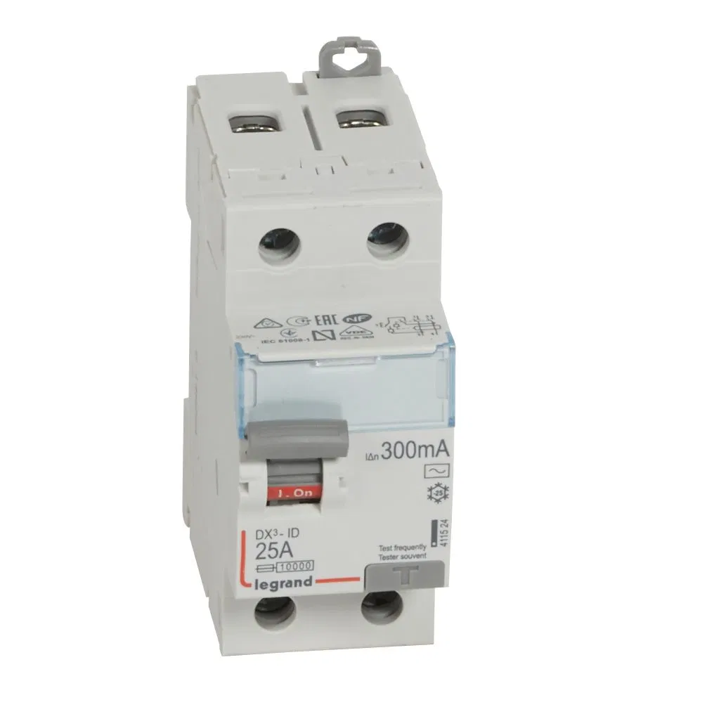 ВДТ DX3 2П 25А 300мА-AC LEGRAND 411524