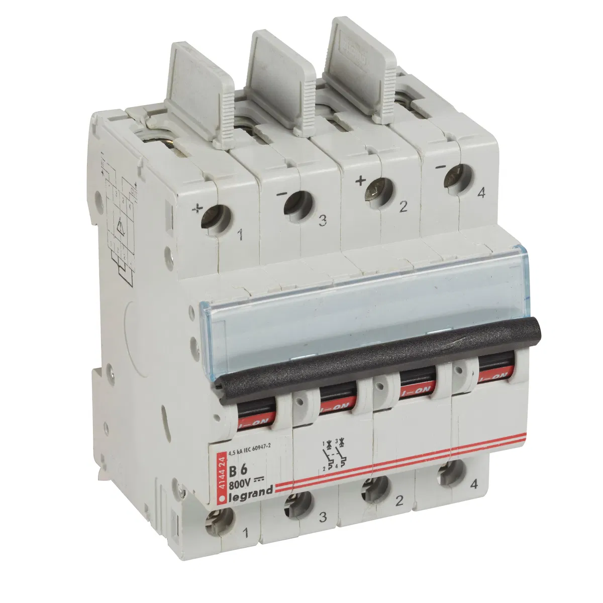 Авт.выкл.DX3 2П В6A DC 800В 4м LEGRAND 414424
