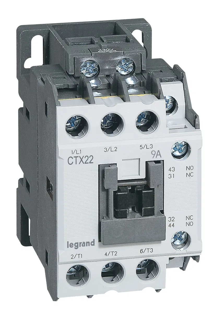 Contactor CTX³ 22 3P 9A 1NO1NC ~230V 416086 Legrand