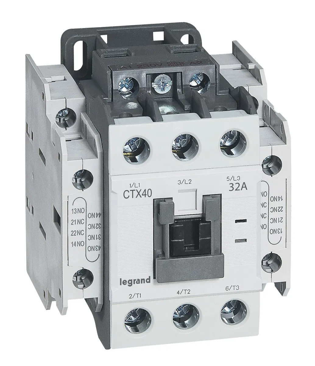 Contactor CTX³ 40 3P 32A (AC-3) 2NO 2NC ~415V 416129 Legrand