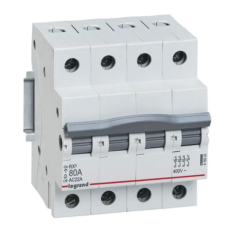 Switch-disconnector 4p 80A RX3 IEK Leg 419332 Legrand