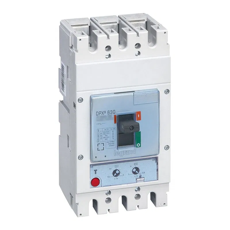 塑壳断路器 3P 630A 70kA DPX3 630 热磁脱扣器 Leg 422032 Legrand