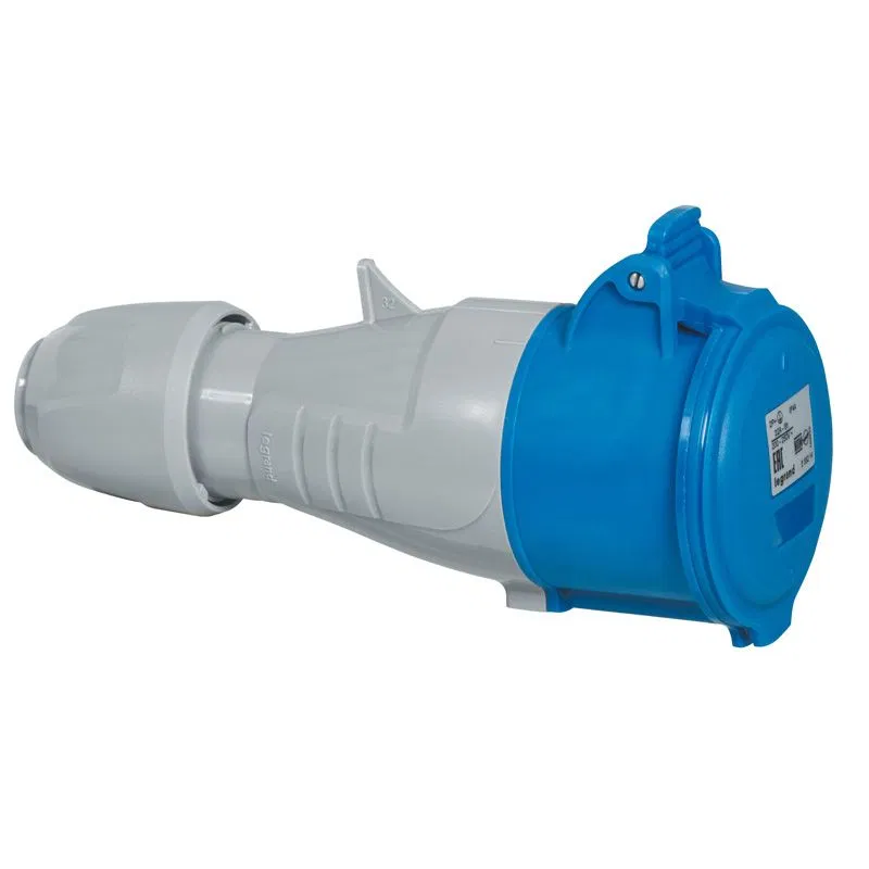 Мобильная розетка - P17 Tempra Pro - IP 44 - 200/250 В~ - 16 A - 3К+З 555105 Legrand