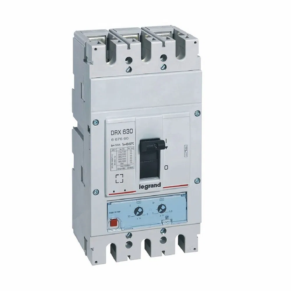 DRX630 термомагнитный 500A 3П 50кА настраиваемый 667660 Legrand
