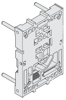 Mobile plug-in part with front connection 3p DRX 250 HP Leg 669338