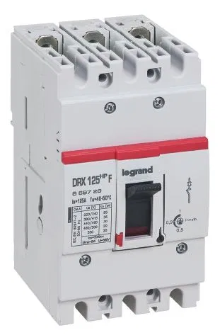 669742, DRX 125 HP TM рег 3П 25A 50кА Legrand