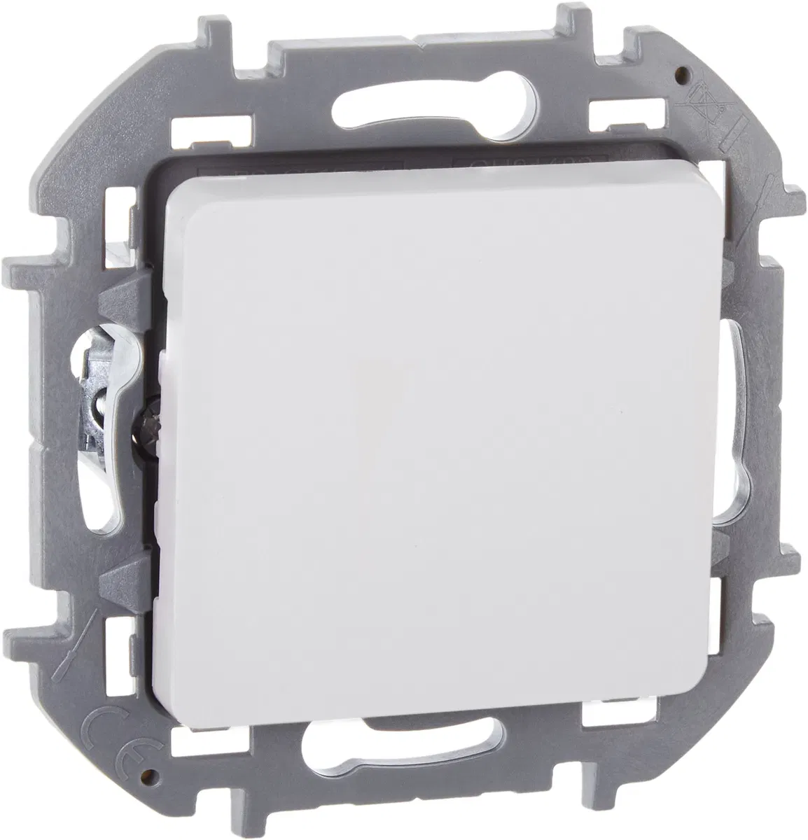 INSPIRIA Переключатель 1-клавишный перекрестный схема 7 10АХ белый 673580 Legrand