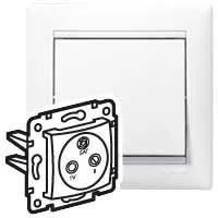 VALENA DIY Розетка TV-FM-SAT тип оконечная белый 694277 Legrand