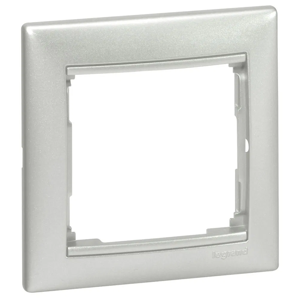 VALENA DIY Рамка 1-местная алюминий 694330 Legrand