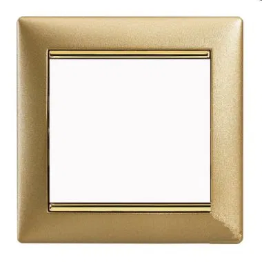 VALENA DIY Рамка 1-местная золото матовое 694359 Legrand