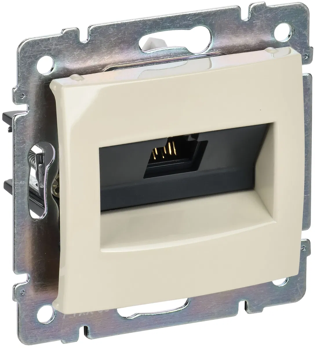 VALENA DIY Розетка компьютерная RJ45 категория 5Е UTP с захватами слоновая кость 695624 Legrand