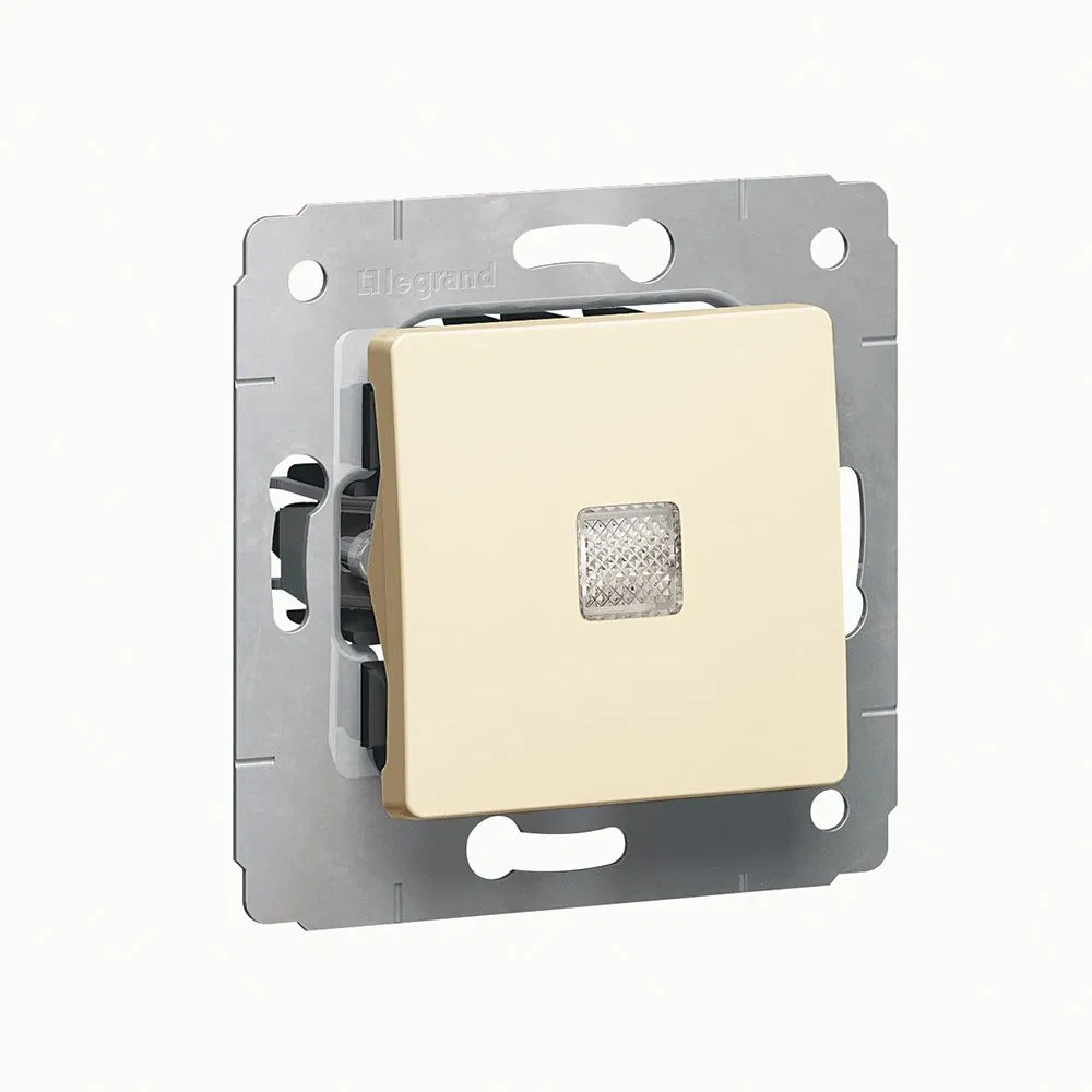 Cariva DIY Выключатель с подсв. 10 А, слоновая кость 695901 Legrand