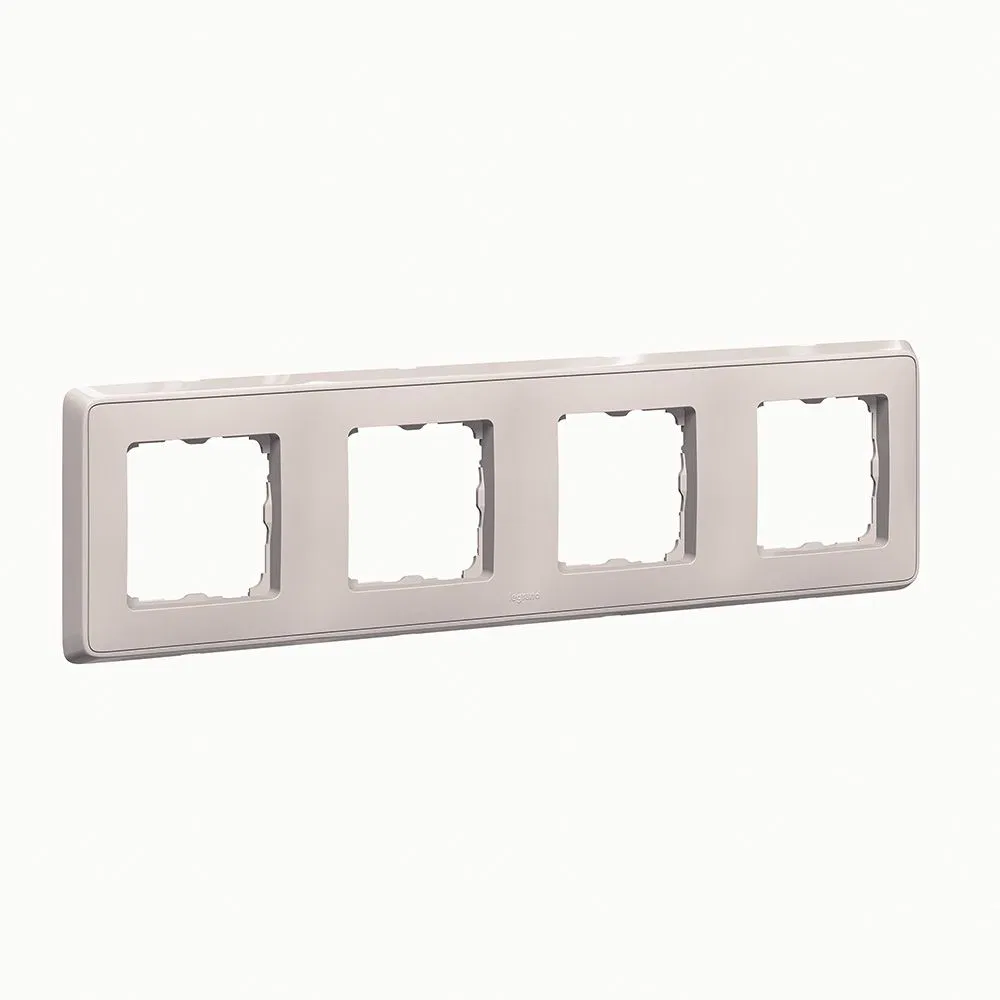 Cariva Diy Рамка 4 Поста Песок 695995 Legrand