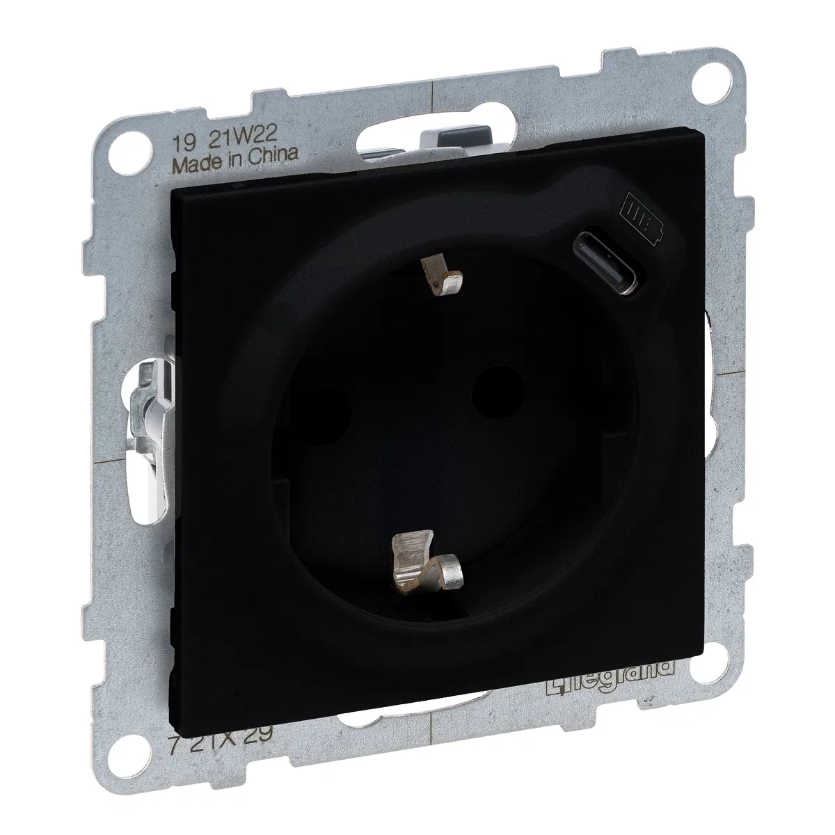 SUNO Рзк.2К+З шт.авт/USB C АНТ 721429 Legrand