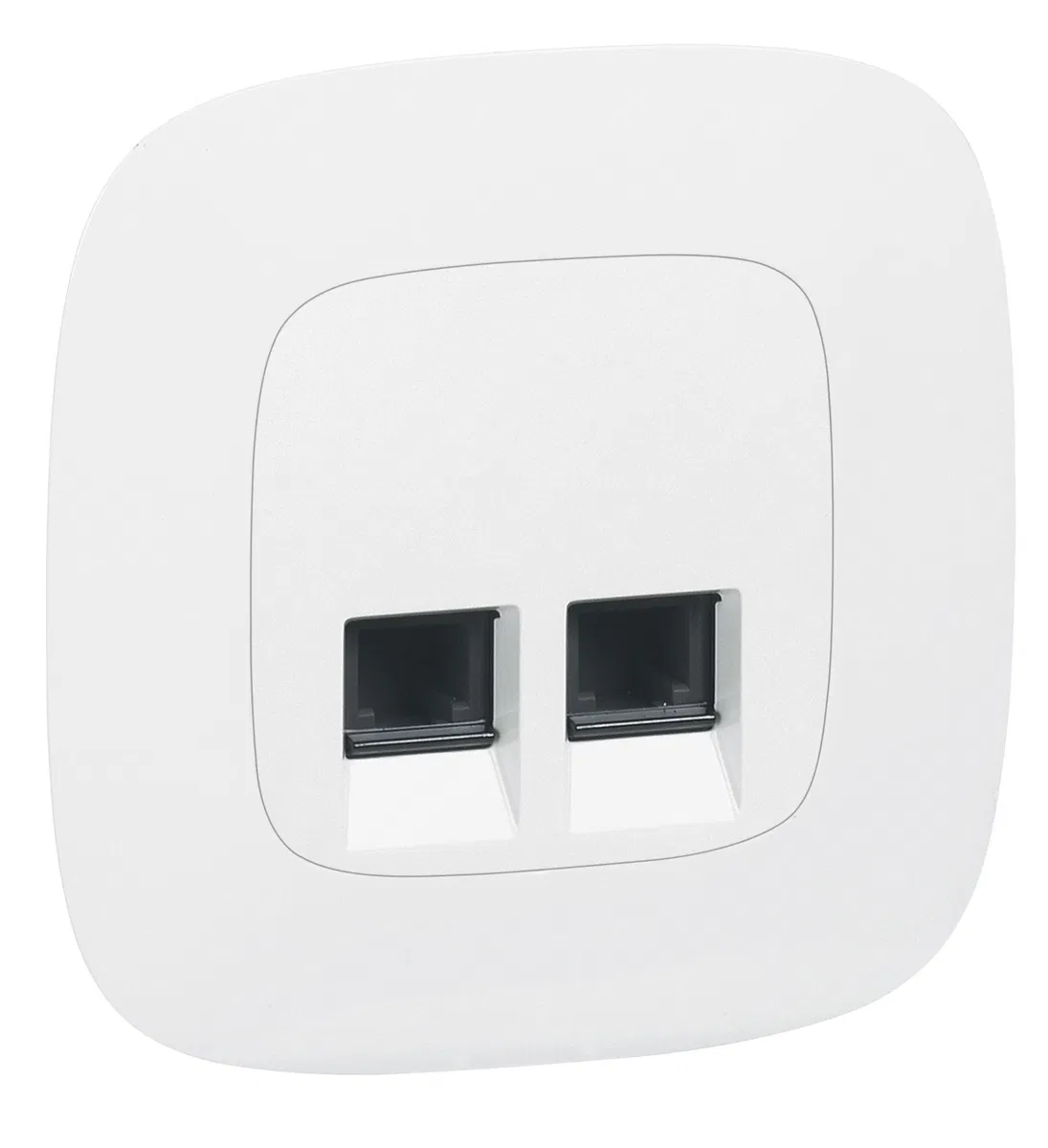 Valena IN'MATIC.Телефонная розетка RJ11 двойная 753039 Legrand