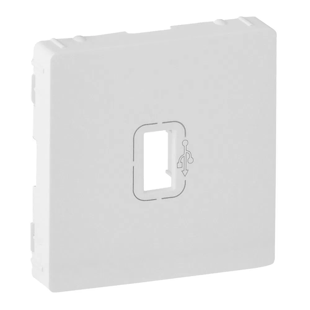 Valena LIFE.Лицевая панель розетки USB.Белая 754750 Legrand