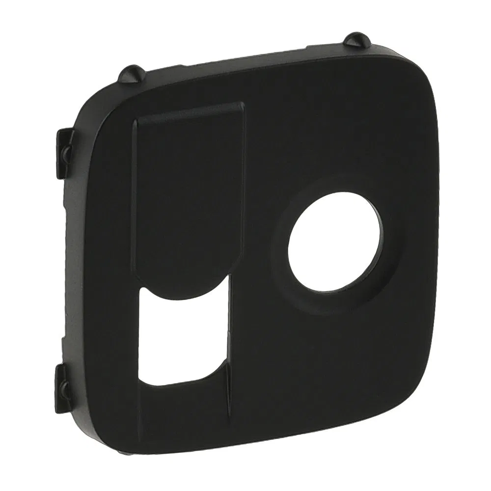 Valena ALLURE.Лицевая панель розетки TV-RJ45.Антрацит 754838 Legrand