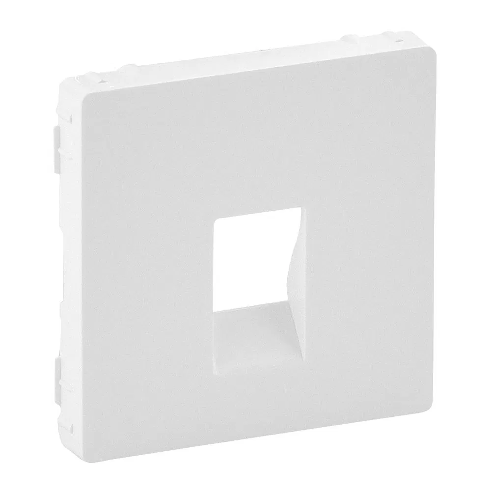 Valena Life - Faceplate for audio socket with spring clamps single white