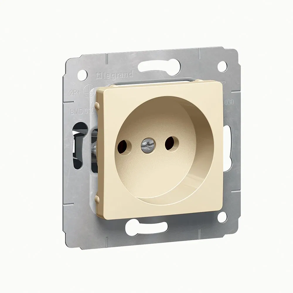 Розетка - Cariva - 2К - 16 А - 250 В~ - слоновая кость 773716 Legrand