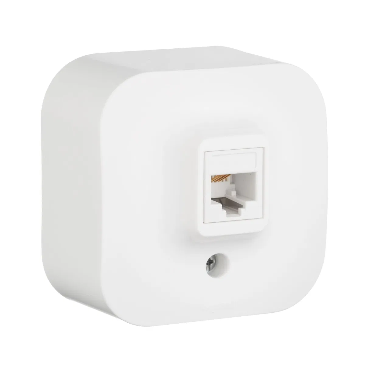 QUTEO Розетка телефонная RJ11 для открытой установки белый 782214 Legrand