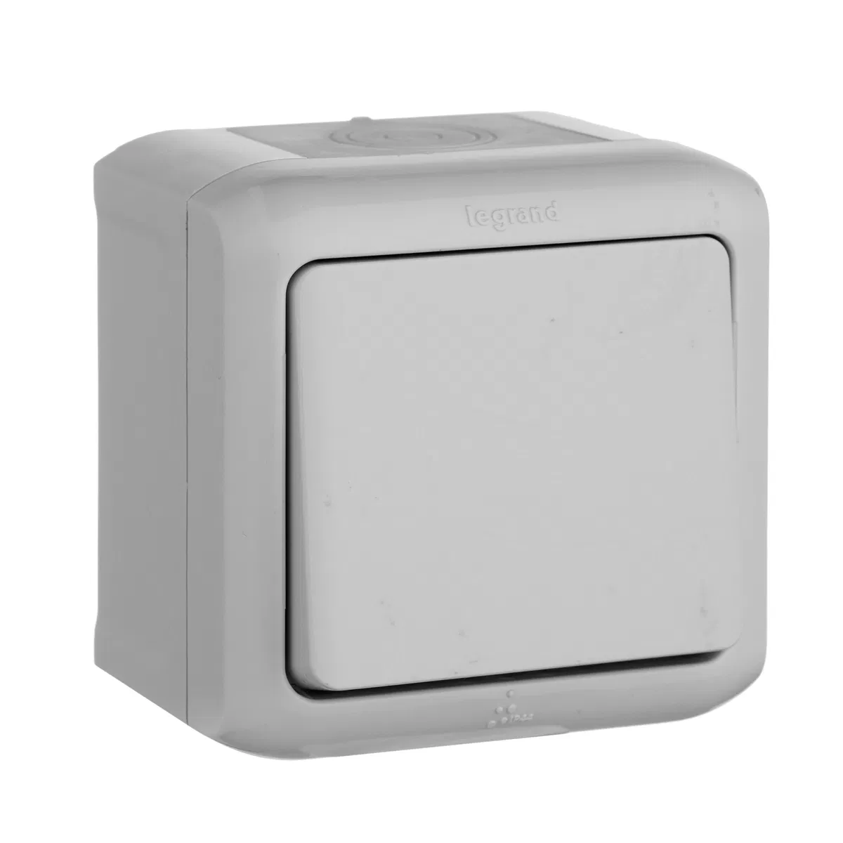 Переключатель на 2 направления 10 A - 250 В~ - Quteo IP 44 - Серый 782334 Legrand