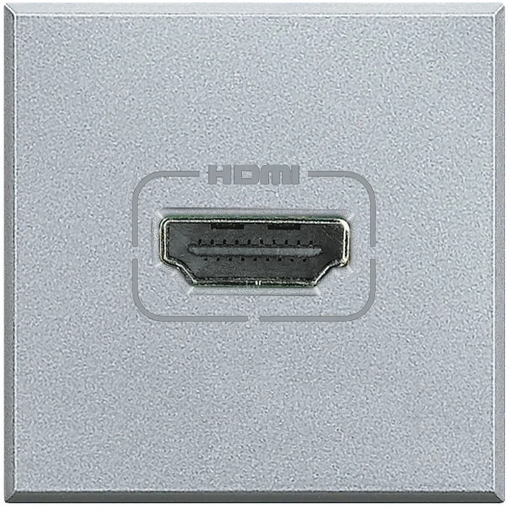 Axolute HDMI Разъём, алюминий HC4284 Legrand