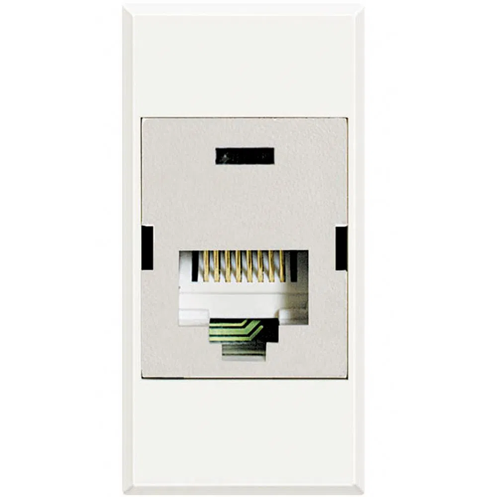 Роз Axolute Разъём RJ45, 6 FTP, 110 IDC, цвет белый HD4262C6S Legrand