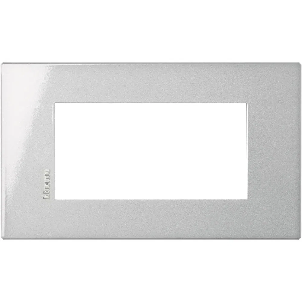 AXOLUTE Air рамка,итальянская модульность, 4 модуля, Алюминий HW4804HC Legrand