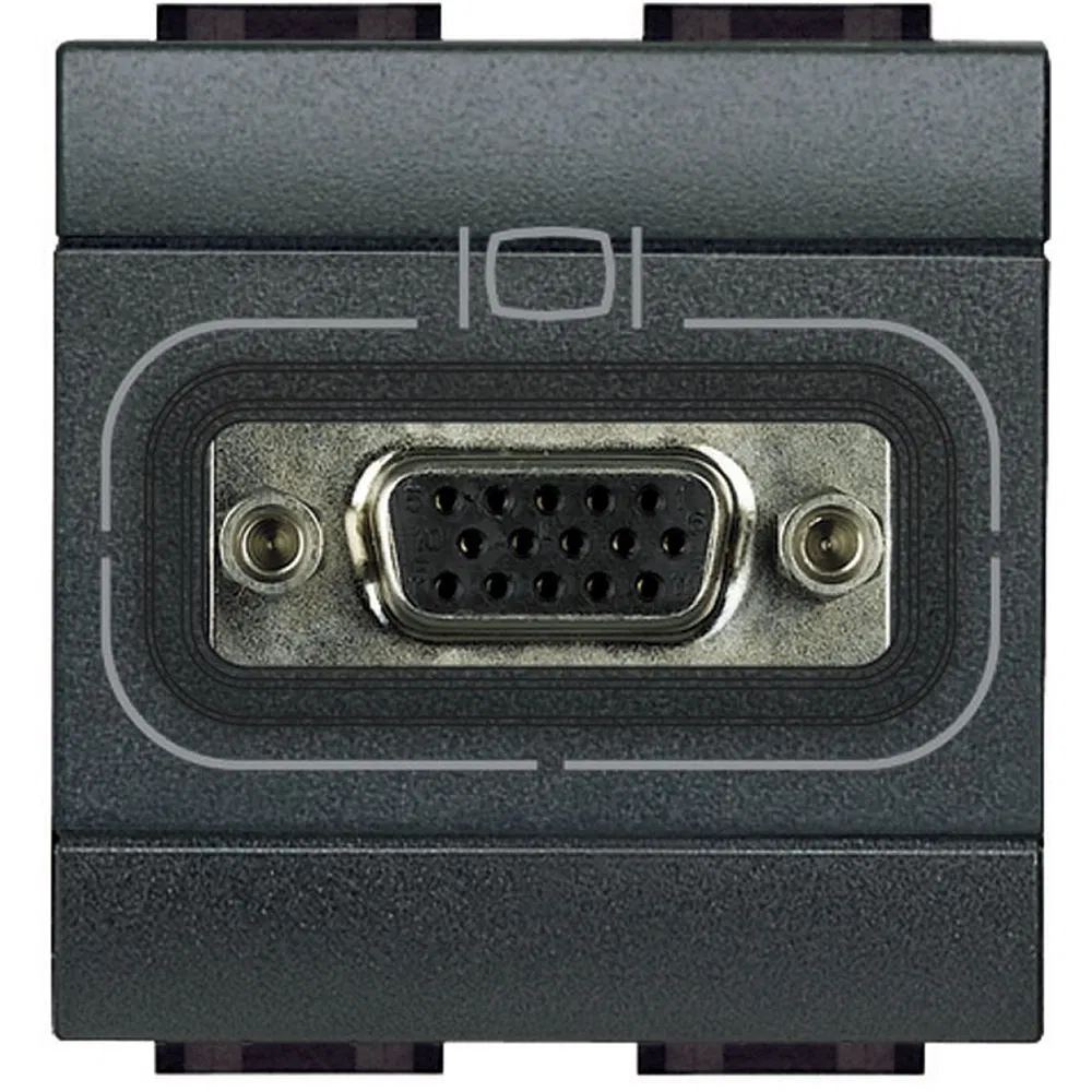 Livinglight Разъём HD15, Цвет антрацит L4282 Legrand